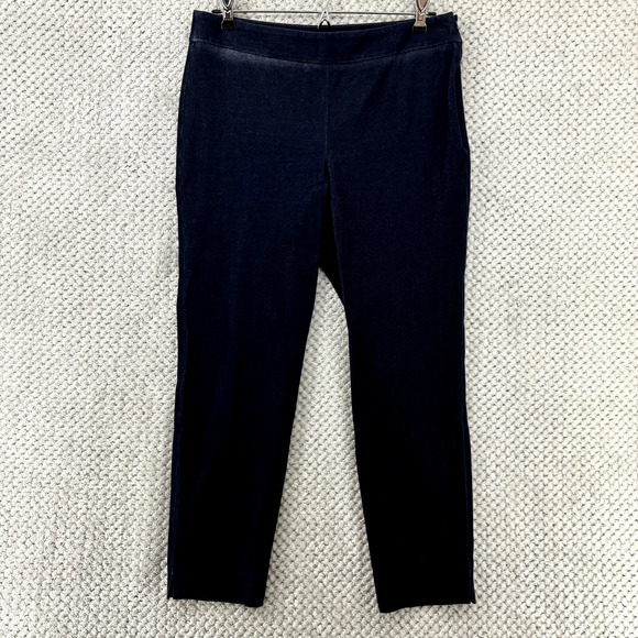 Talbots Pants Women 6P Bundle Khaki/Blue Mid Rise Chatham Ankle Stretch Slim - Picture 3 of 16